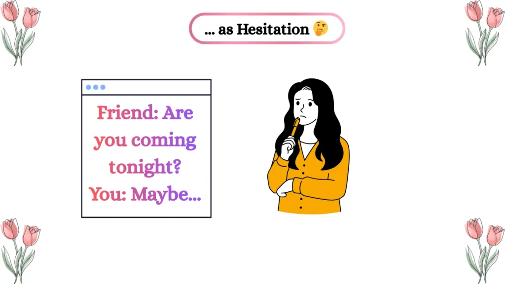 ... as Hesitation 🤔