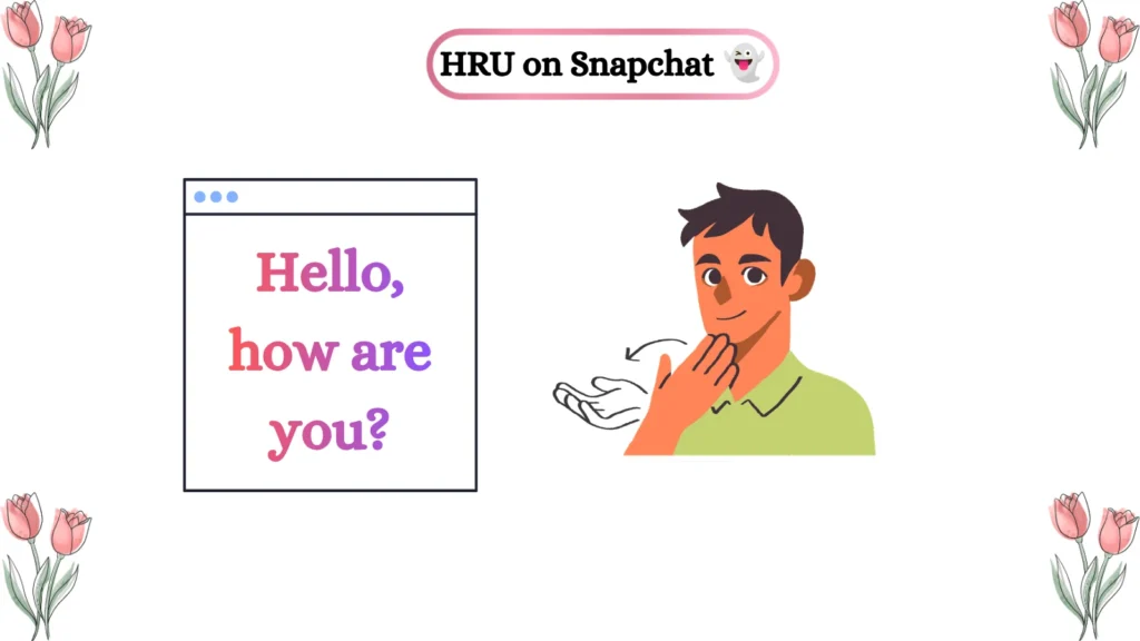 HRU on Snapchat π»