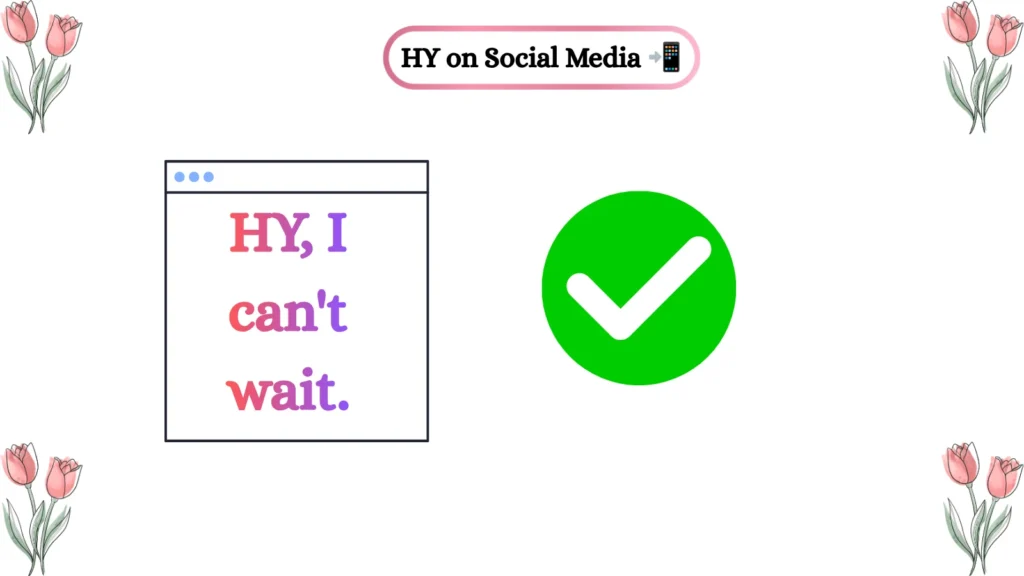 HY on Social Media ๐ฒ