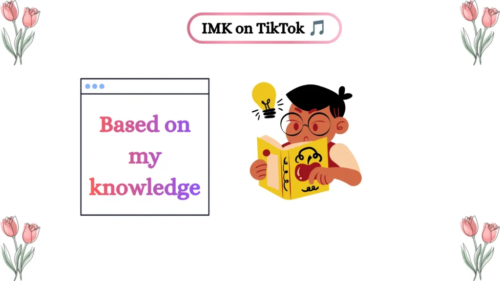 IMK on TikTok ๐ต