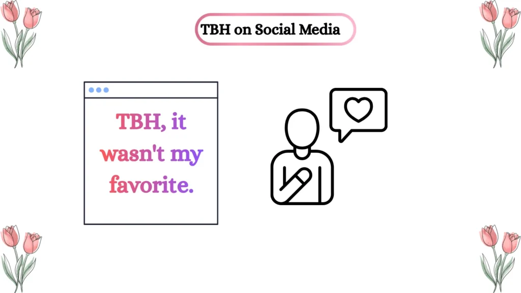 TBH on Social Media