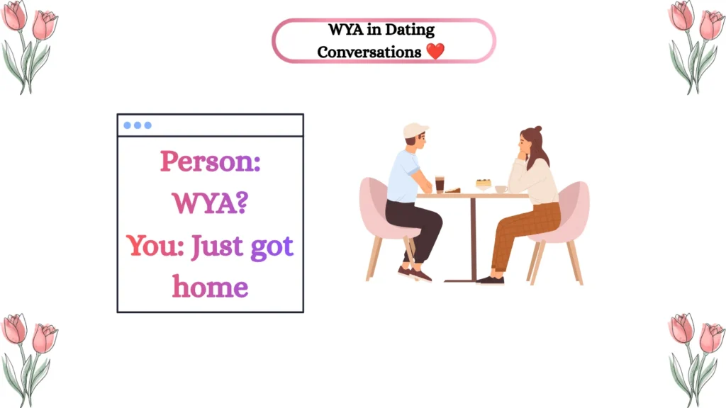 WYA in Dating Conversations โค๏ธ