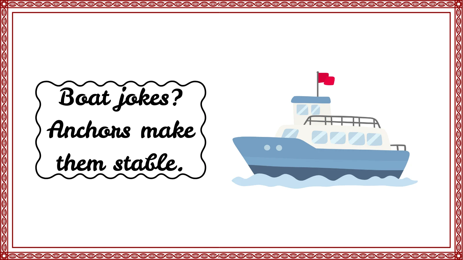 Boat Puns
