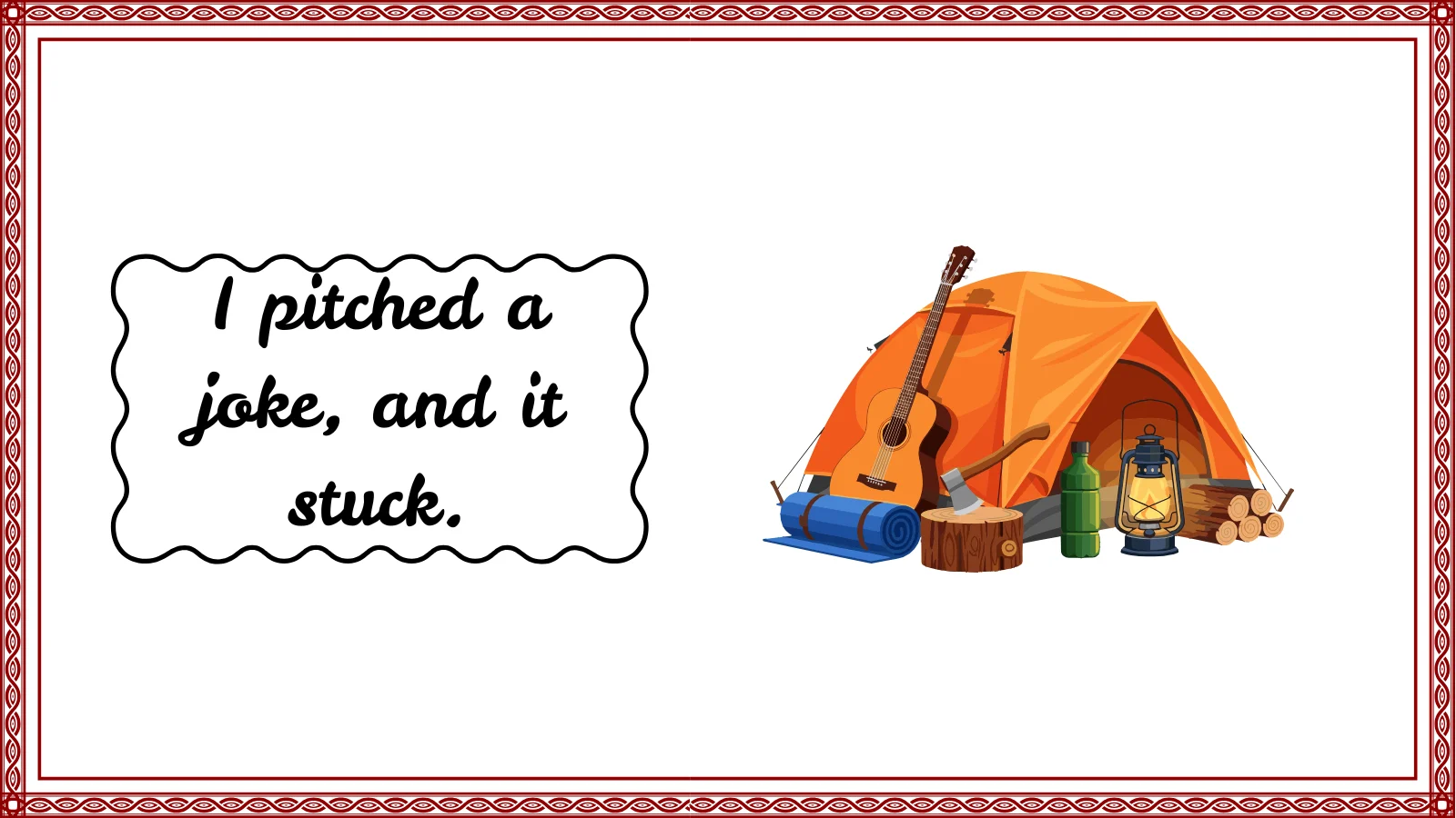 Camping Puns