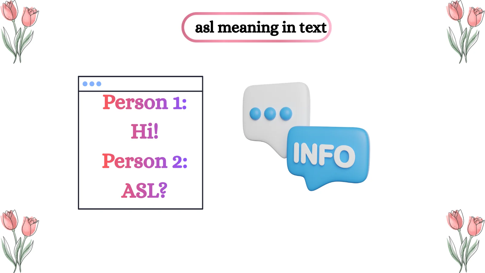 ASL Mean in Text