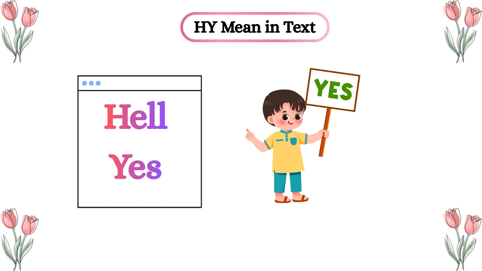 HY Mean in Text