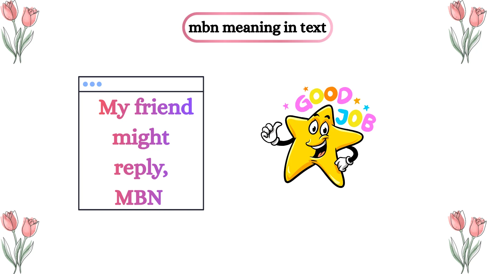 mbn meaning in text