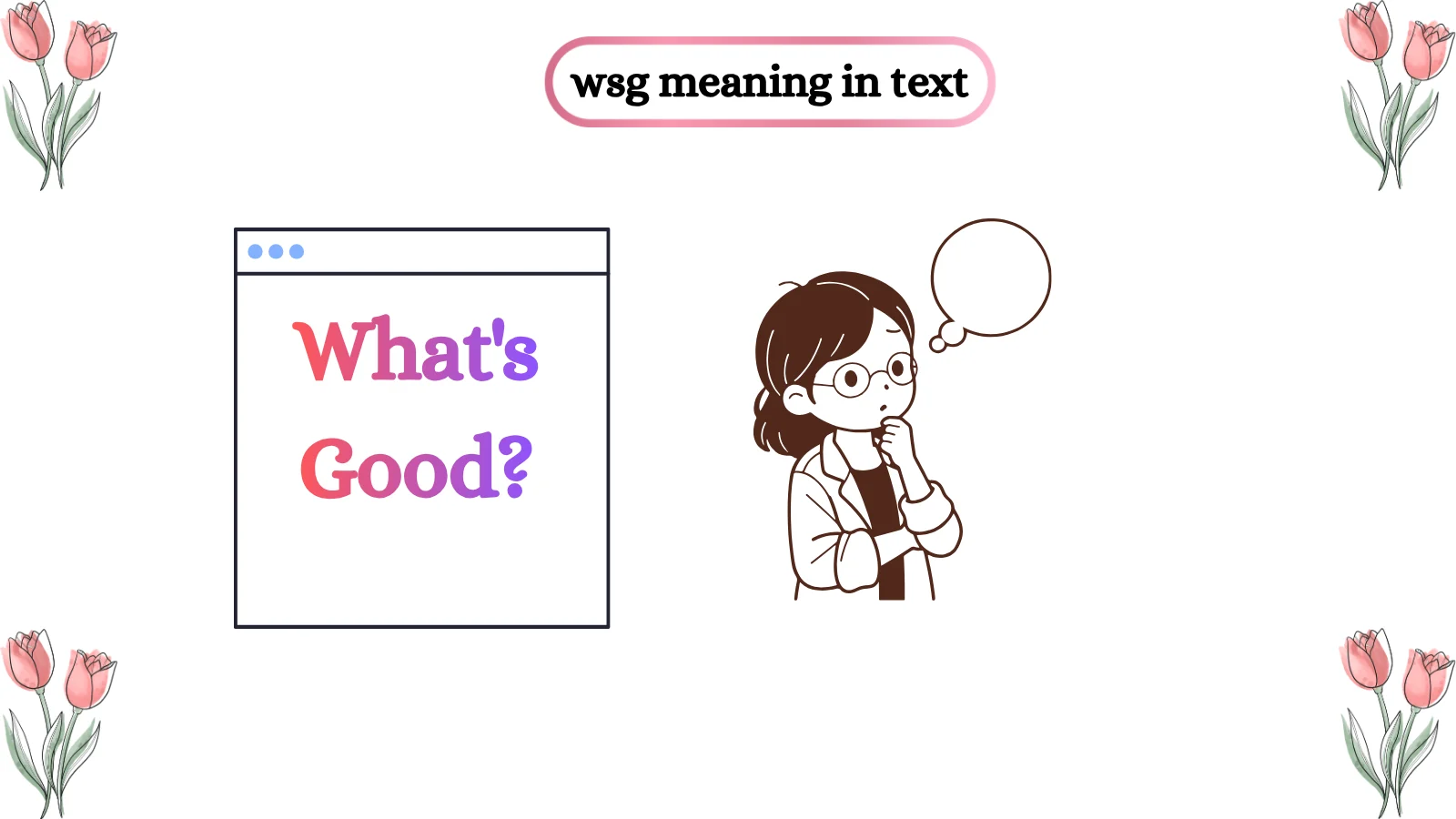 wsg meaning in text