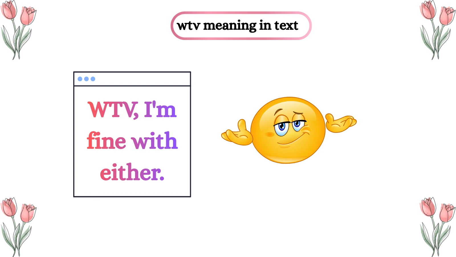 wtv meaning in text
