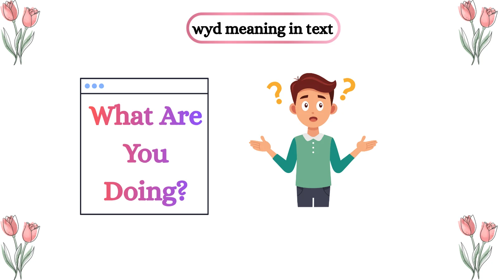 WYD Meaning in Text